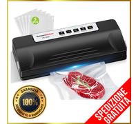 ✅Macchina Sottovuoto Professionale 30Cm con Buste Sigilla Conserva Alimenti casa
