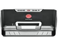 Rommelsbacher Macchina sottovuoto VAC 485, 140 W, doppia saldatura, scomparto rotolo, nero/argento