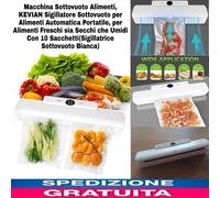 Macchina Sottovuoto Sigillatore Alimenti,alimenti Freschi Sia Secchi E Umidi