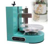 Macchina spalmatrice per glassare torte, strumento semi automatico per torte da 10-30 cm, piatto girevole da 36 cm con marcature di dimensioni, pausa con un pulsante per panettieri e appassionati