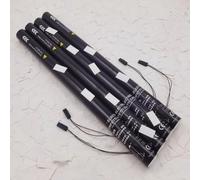 Macchina spara coriandoli, 25 pezzi, 80 cm, grandi, biodegradabili, per feste, compleanni, matrimoni e feste. Bianco