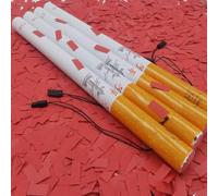 Macchina spara coriandoli 25 pezzi color argento, cannone spara coriandoli di carta, feste, festeggiamenti, cannone elettrico per coriandoli da 80 cm, per proposte di matrimonio, matrimoni,