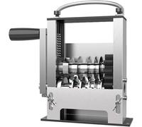 Macchina spelafili a sei fori, doppio uso per trapano manuale ed elettrico, regolazione automatica a molla senza regolazione per fai da te e spelatura di fili e cavi di scarto