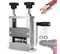 Macchina spelafili - Accessorio per utensili elettrici di taglio di precisione | Spellacavi alimentato con trapano, per progetti domestici e riciclaggio cavi avanzati in rame