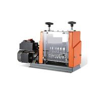 Macchina spelafili elettrica 60W 1,5-25mm Profondità di spelatura visibile 6 canali rotondi e 1 piatto for il riciclaggio di rottami di rame