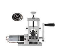 Macchina spelafili, Macchina spelafili elettrica Spellacavi automatica Spelafili manuale a manovella Strumento di riciclo spelafili for scarti di filo di rame(Electric with1 balde)