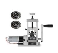 Macchina spelafili, Macchina spelafili elettrica Spellacavi automatica Spelafili manuale a manovella Strumento di riciclo spelafili for scarti di filo di rame(Electric with2 balde)