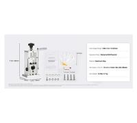 Macchina spelafili manuale Telaio in alluminio portatile 11,5-25 mm 11,5-38 mm Pelapatate for il riciclaggio di rame for rottami di cavi,Eccellente Stabilità(11.5-38mm)