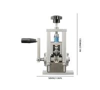 Macchina Spelafili, Spellafili manuale con trapano a manovella, for spelafili di rame di scarto, diametro 1-21 mm(Aluminum alloy)