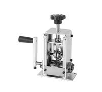 Macchina spelafili, Spellafili manuale Spelafili for cavi da 1-25mm Pelapatate elettrico con supporto a manovella Utilizzo trapano(Iron stripping)