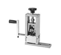 Macchina Spelafili, Spellafili manuale Spelafili for cavi da 1-25mm Pelapatate elettrico con supporto a manovella Utilizzo con trapano elettrico manuale(Aluminum alloy)