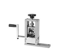 Macchina Spelafili, Spellafili manuale Strumento spelafili cavo 1-25mm Pelapatate elettrico Uso supporto manovella(Aluminum alloy)