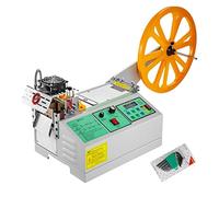Macchina spelafili Tagliatrice automatica del nastro del panno del computer Coltello caldo e freddo Adesivo magico Tubo Cerniera Termoretraibile Strumento taglierina elastica