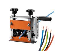 Macchina spellafili per rottami - Spellafili Automatico Regolabile a 6 fori per cavi di rottami da 1 a 17 mm - Strumento di spelafili in alluminio - Per professionisti, principianti, Tra