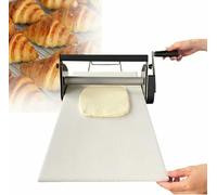 Macchina Stendipasta Manuale In Acciaio Inossidabile, Sfogliatrice A Spessore Regolabile Per Pizza Fatta In Casa, Crosta Fondente E Altro - Modello 400 Design Pieghevole Per Riporla Facilmente~/
