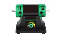 Macchina tampone for lucidatura di gioielli aggiornata Tornio da banco Lucidatrice da roccia Mini casa multiuso regolabile for la lavorazione del legno di metalli preziosi per fabbriche e grattacieli(