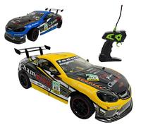 Macchina Telecomadata Drift Mega Gigante Super Veloce 25 Km/h cm 45 Street Racing Scala 1:10 Auto Rally Super Car Racing High Speed Vehicle con Battery Pack Auto Telecomandata Radiocomando,Multicolore