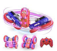 Macchina Telecomandata Bambini 5 6 7 8 9 10 Anni, Spider Macchinina Radiocomandata Acrobatica Auto RC con Spettacolo di Luci Giochi Regalo Compleanno Natale Giocattoli Bimbi Ragazzi Gioco Esterno