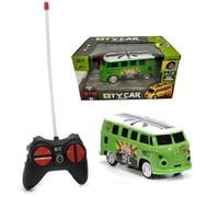 Macchina Telecomandata per Bambini City Car Mini Veicoli cm 13,5 Auto Radiocomandata con Luci e Ruote Gommate Rc Ambulanza Telecomdata Pullman Bus Radiocomandato Pulmino con Telecomando (VAN)