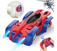 Macchina Telecomandata per Bambini, Macchina Che va Sui Muri Ricaricabili con Luce Led Auto Radiocomandata RC Drift Car Spider Giocattoli, Giochi Bambino 3 4 5 6 7 8 9 Anni Maschio Regalo Compleanno