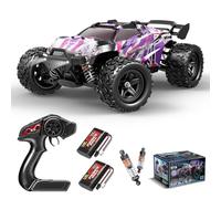 Macchina Telecomandata Professionale 1:18 per Ragazze 8-14 Anni, RC Car 4WD Off-Road 40 km/h con 2 Batterie da 1200mAh, Macchina Radiocomandata Compatta per Uso Esterno e Divertimento All'Aperto
