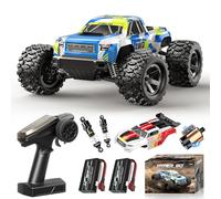 Macchina Telecomandata professionale RC Professionale 4x4 Off-Road 1/18, 36 km/h Monster Truck con Motore RC380,Ammortizzatori ad Olio,Doppia Carrozzeria e 2 Batterie 7.4V 1500mAh