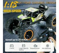 Macchina Telecomandata RC Fuoristrada Radiocomandata Auto da 2,4 GHz scala 1:18