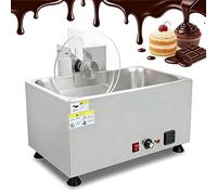 Macchina temperatrice per cioccolato da 14 litri, 600 W, fonditrice commerciale con controllo digitale per cioccolato bianco, fondente e formaggio, per la produzione di caramelle.