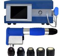 Macchina terapia ad onde d'urto sollievo dolore muscolare, tessuto muscolare e osseo, 0,5-10 bar, macchina pneumatica per terapia ad onde d'urto, massaggiatore muscolare profondo,Blue