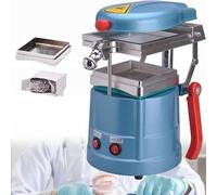 Macchina Termoformatura Sottovuoto Dentale, Pressa Placche Ortodontiche con Sfera Acciaio, Robusta e Regolabile per Bite, Paradenti, Portaimpronte - Attrezzatura Laboratorio Odontoiatrico,110V/60HZ
