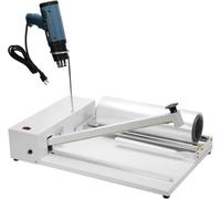 Macchina Termorestringente 2-in-1 con Pistola Termica, Sigillatrice Regolabile per PVC POF PP PE, Imballatrice Manuale per Libri, CD, Alimenti, Giocattoli - Uso Domestico e Commerciale
