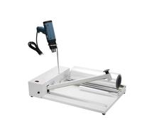 Macchina termoretraibile 450W, termosaldatrice con pistola, lunghezza di tenuta 30 cm per alimenti, libri, confezioni di scatole nei negozi