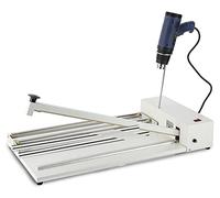 Macchina termoretraibile manuale con pistola termica per sigillatura e taglio simultanei, ideale per il confezionamento di film in PVC POF PE