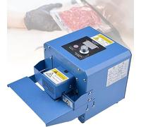Macchina Termosaldatrice Automatica per Sacchetti di Plastica da 300 W, Sigillatrice A Nastro Continuo, Confezionatrice Alimentare Automatica da 5 M/min, Controllo della Temperatura da 0 A