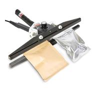 Macchina termosaldatrice portatile e portatile, lunghezza di tenuta 400 mm, temperatura regolabile fino a 300 °C, per sacchetti di plastica, snack e alimenti