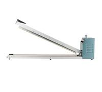 Macchina termosaldatrice, sigillatrice sottovuoto industriale da 300 W con controllo della temperatura a 8 stadi, sigillatura e taglio automatico di sacchetti di plastica PP/PE per imballaggi