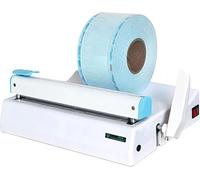 Macchina termosaldatrice termica, sigillatura continua automatica per sacchetti di calore da 300 W, larghezza massima 300 mm, larghezza del bordo 12 mm, temperatura regolabile 300 ℃ per uso medico