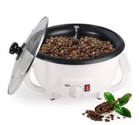 Macchina Tostatrice Per Caffè, Tostatrice Elettrica Per Chicchi Di Caffè Da 800w Con Temperatura Regolabile Da 100 A 240℃, Capacità Da 750g, Tostatrice Domestica Per Cereali, Chicchi Di Caffè, Frutta