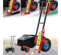 Macchina Traccialinee Per Impieghi Gravosi Con Funzione Di Rotazione, Compatibile Con Vernice Spray Per Traccialinee Invertita, Macchina Traccialinee, Per Una Marcatura Rapida E Precisa