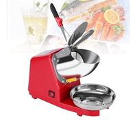 Macchina tritaghiaccio elettrica, per coni di neve, con ciotola in acciaio inox, capacità 85 kg/h, per cocktail, gelati, frullati e succhi freddi