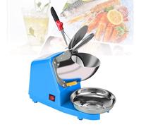 Macchina tritaghiaccio elettrica, per coni di neve, con ciotola in acciaio inox, capacità 85 kg/h, per cocktail, gelati, frullati e succhi freddi