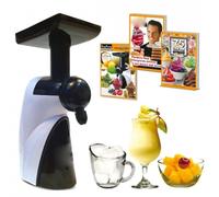 MACCHINA TUTTY PER GELATO YOGURT 200W YOGURTIERA CON FRUTTA NATURALE GHIACCIO