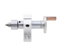 Macchina utensile cono Morse Contropunta for mini tornio da 27 mm for macchina for perline, utensile rotante, ditale for lavorazione del legno fai te in lega, 1 pezz0
