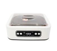 Macchina yogurt, yogurt greco con temperatura e timer, automatica digitale yogurt, 9 contenitori di vetro da 100 ml, yogurt maker per yogurt natto vino di riso