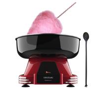 Cecotec Macchina per zucchero Fun&Sugar Cotton, 500 W, design retrò, completamente rimovibile, facile da usare, lavabile in lavastoviglie, include misurino e 10 bastoncini