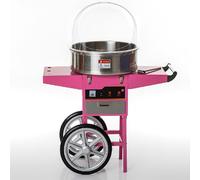 macchina zucchero filato professionale cupola carrello cotton candy machine new