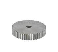 macchinari Pignone Industriale Ingranaggio cilindrico 1 Pezzo 1M-51/52/53/54/55/56/57/58/59/60T SC45# Ruota dentata in Materiale in Acciaio al Carbonio for Parti di Trasmissione (Size : 1M58T - Bore
