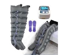 Macchinario Pressoterapia Per Casa︱8 Camere Pressoterapia Linfodrenaggio Circolazione Gambe︱Massaggiatore Pressoterapia Professionale Presso Terapia Per Gambe e Addome︱Tempo Programmabile