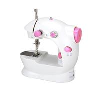 Macchine Da Cucire Elettriche Portatili For Domestiche Con Controllo Della Luce E Velocità For Accessori For Domestici Fai-da-te For Principianti Sicuro E Conveniente(Pink)