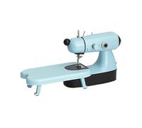 Macchine da Cucire, Piccola Macchina da Cucire Multifunzionale per Uso Domestico, Mini Macchina da Cucire Portatile a Doppio Filo, Illuminazione a LED Integrata con Pedal